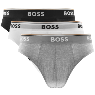 Boss Business Boss Underwear Triple Pack Briefs White