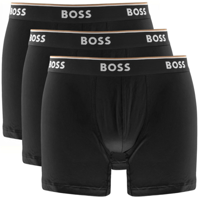 Boss Business Boss Underwear Triple Pack Boxer Shorts Black