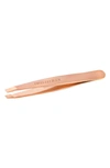 TWEEZERMAN ROSE GOLD MINI SLANT TWEEZER