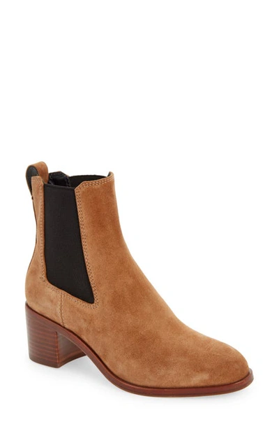 Rag & Bone Icons Hazel Suede Chelsea Boots In Sabbia Suede