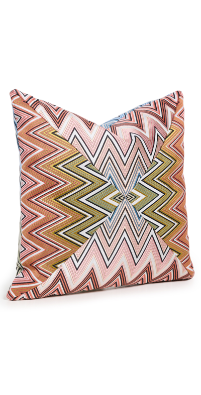 Missoni Birmingham Patchwork Reversible Cushion In 157