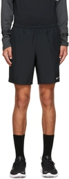 Nike Dri-fit Challenger Hybrid Running Shorts In Black