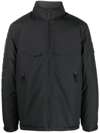 A-COLD-WALL* LOGO BLACK ZIPPED JACKET