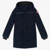 Canada Goose Kids' Girls Navy Blue Parka Coat