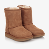 UGG UGG BROWN CLASSIC SUEDE BOOTS