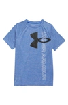 Under Armour Kids' Tech Split Logo Graphic Tee In Versa Blue