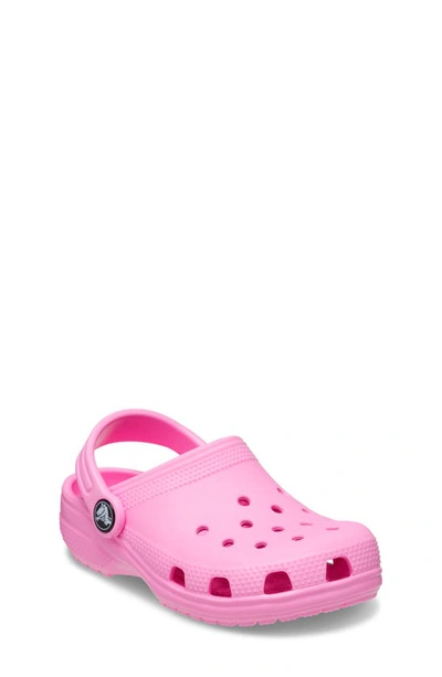 Crocs Kids' Classic Marbled Clog In Pink