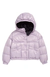 Moncler Kids' Bardanette Shell-down Puffer Jacket 4-14 Years In Pink