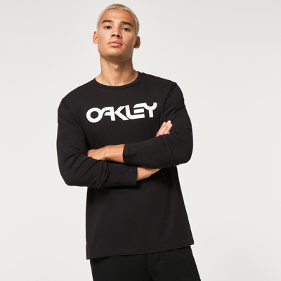 Oakley Mark Ii L/s Tee 2.0 In Black,white