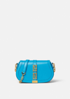 Versace Greca Goddess Shoulder Bag In Dv Blue