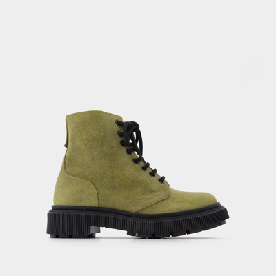 Adieu Type 165 Ankle Boots In Khaki