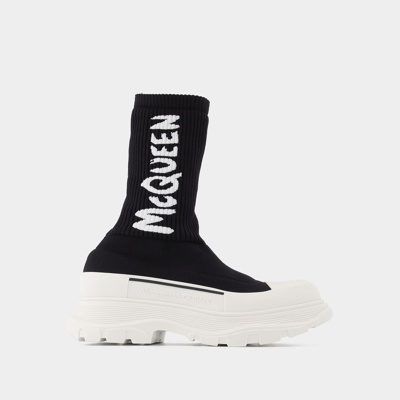 Alexander Mcqueen Tread Slick Trainers In Multicolor