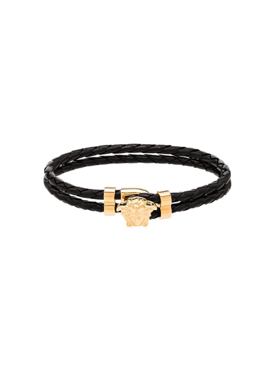 Versace Medusa Bracelet In Black