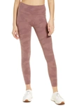 Sweaty Betty Power Pocket Workout Leggings In Pink Tonal Camo Print