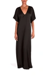 Lightcodes Caftan Cover-up In Black