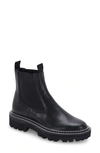 Dolce Vita Moana H2o Waterproof Lug Sole Chelsea Boot In Black