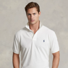 Ralph Lauren Original Fit Mesh Polo Shirt In Deckwash White