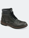 Territory Boots Territory Yukon Cap Toe Ankle Boot In Grey