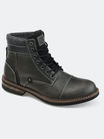 Territory Boots Territory Yukon Cap Toe Ankle Boot In Grey