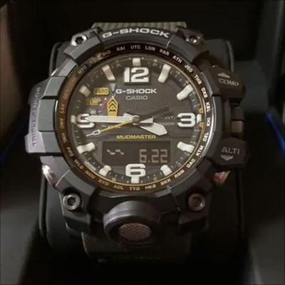 Pre-owned Casio Watch Gwg-1000-1a3jf G-shock Mudmaster Tough Solar Japan Gwg-1000-1a3