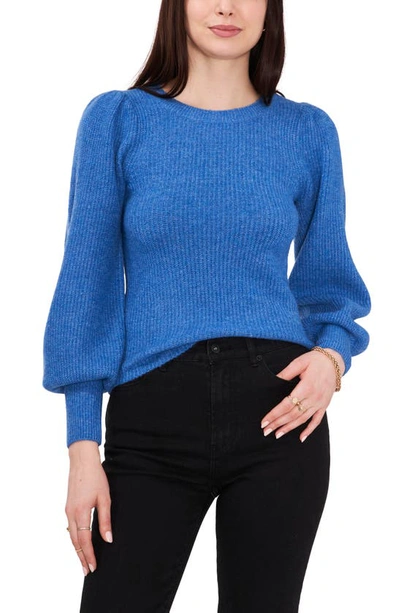 1.state Balloon Sleeve Sweater In Palace Blue