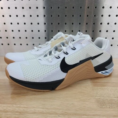 Pre-owned Nike Metcon White Black Gum Brown Mens 13 Crossfit