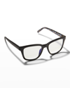 Kate Spade Jazelle 51mm Blue Block Eyeglasses In Black