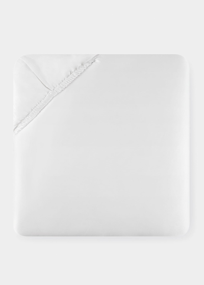 Sferra Fiona California King Fitted Sheet In White