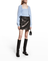 Naadam Layered Rib-knit Cashmere Sweater In Sky
