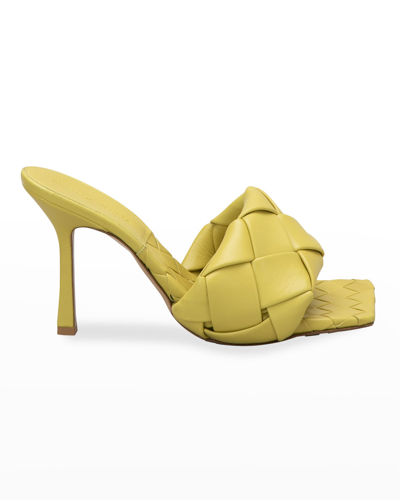 Bottega Veneta The Lido Sandals In Acid