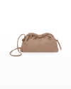 Mansur Gavriel Mini Lambskin Cloud Clutch Bag In Beige