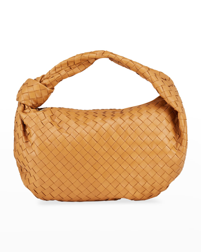 Bottega Veneta Jodie Small Bag In Caramel