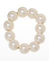 Jennifer Behr Faux-pearl Bracelet In Pearl
