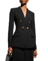 A.l.c Sedgwick Ii Tailored Double-breasted Jacket In Black