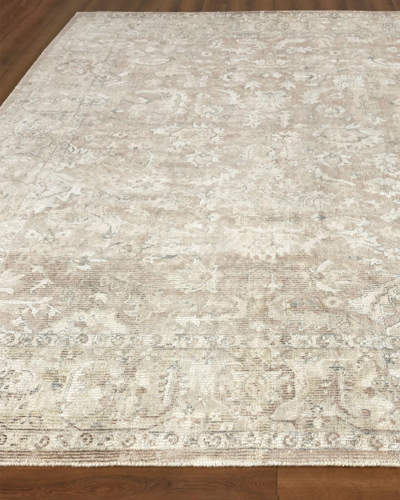 Exquisite Rugs Pierre Hand-loomed Rug, 10' X 14' In Tan