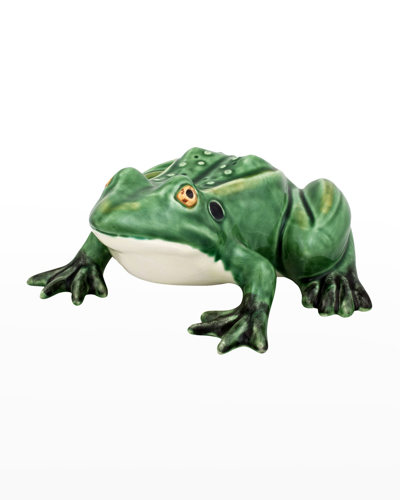 Bordallo Pinheiro Medium Frog Decorative Accent
