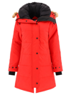 CANADA GOOSE CANADA GOOSE WOMEN'S RED OTHER MATERIALS COAT,SHELBURNEPARKACG3802L4311 M
