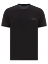 Kiton Logo T-shirt In Black
