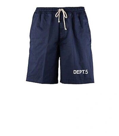 Pre-owned Department 5 Collins Navy Blue Bermuda Short