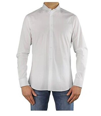 Pre-owned Paolo Pecora White Popeline Shirt