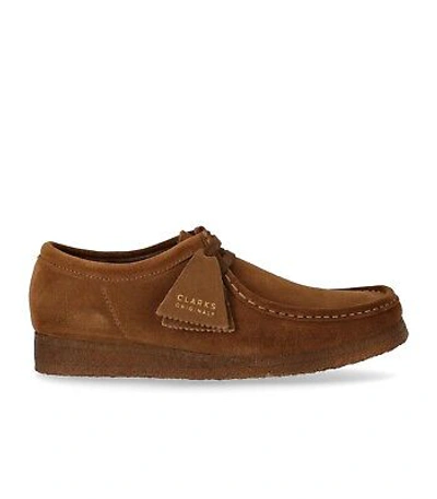 Pre-owned Clarks Wallabee Cup Brown Suède Loafer