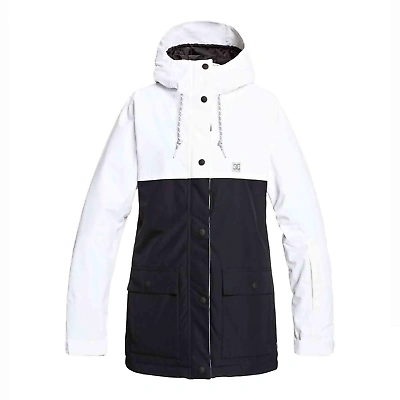 Pre-owned Dc 2020  Cruiser Women's Snow Jacket (white)