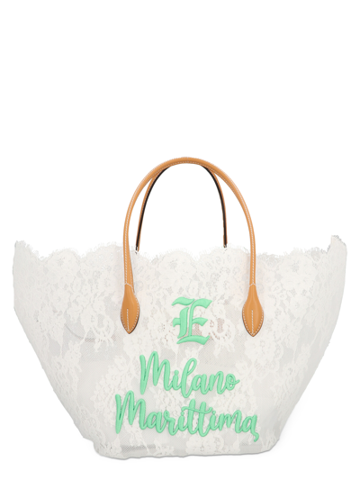 Ermanno Scervino Women's Handbags -  - In White Synthetic Fibers