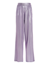 TOM FORD WOMEN'S TROUSERS - TOM FORD - IN PURPLE SYNTHETIC FIBERS