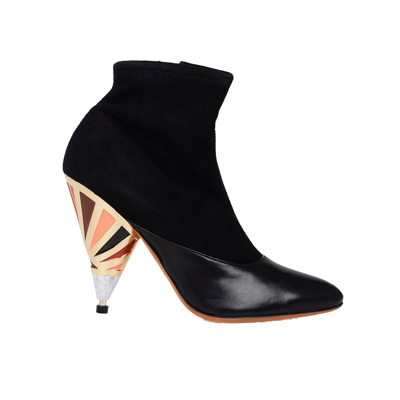 Givenchy Bottine 10 Suede Boots In Black