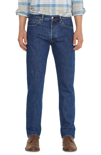 Levi's 501 Original Straight-fit Denim Jeans In Blue