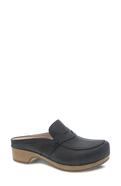 Dansko Bel Loafer Mule In Black