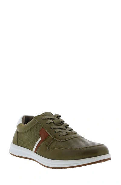 English Laundry Brady Perforated Sneaker In Army