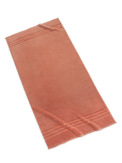 Kassatex Mercer Cotton Bath Towel In Pink Clay