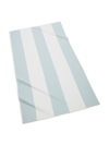 Kassatex Block Stripe Beach Towel In Seaglass White